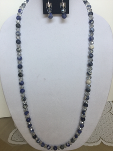 Sodalite & Blue Luster Necklace